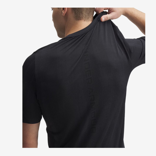 UNDER ARMOUR m majica 1388129-001 VANISH SEAMLESS SHORT SLEEVE black white