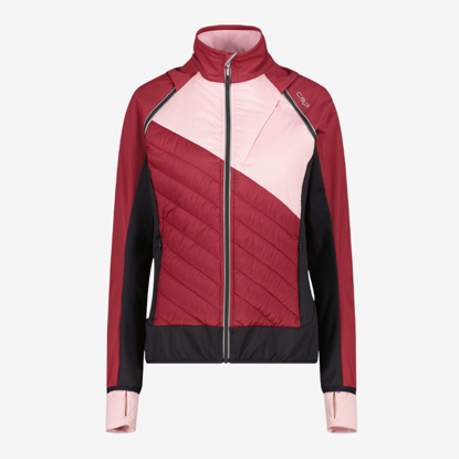 CMP ž softshell/brezrokavnik 30A2276 B709 WOMEN JACKET WITH DETACHABLE SLEEVES peony