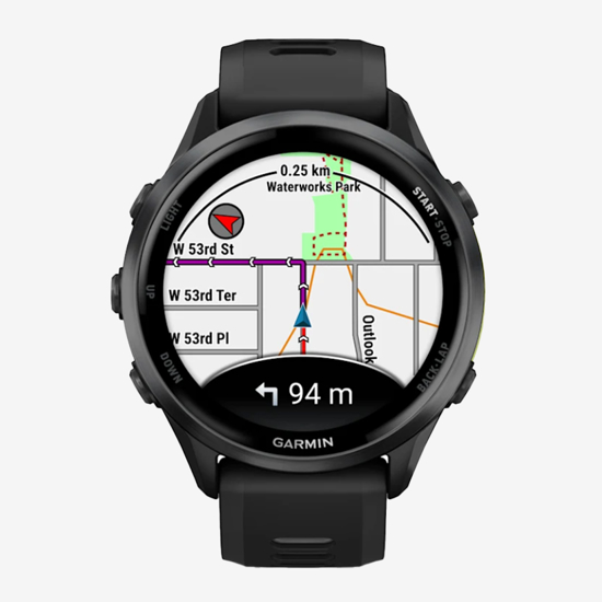 GARMIN športna ura FORERUNNER ® 970 010-02969-10 Carbon Grey DLC Titanium with Black Case