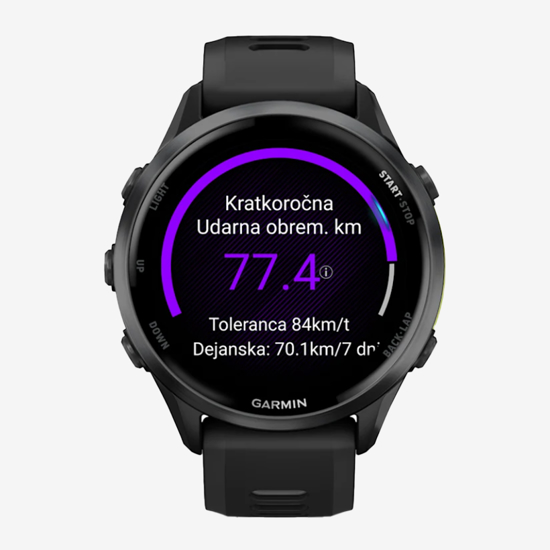 GARMIN športna ura FORERUNNER ® 970 010-02969-10 Carbon Grey DLC Titanium with Black Case