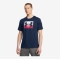 UNDER ARMOUR m majica UA BOXED SPORTS SHORT SLEEVE academy red blue