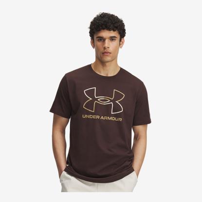UNDER ARMOUR m majica 1382915-246 FOUNDATION SHORT SLEEVE kona brown camel khaki base