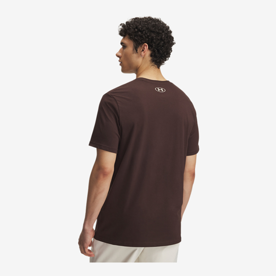 UNDER ARMOUR m majica 1382915-246 FOUNDATION SHORT SLEEVE kona brown camel khaki base
