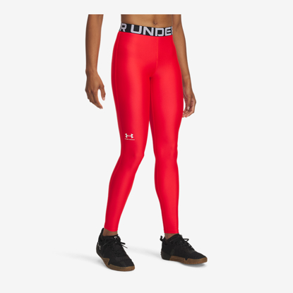 UNDER ARMOUR ž legice 1383559-713 HEATGEAR LEGGINGS racer red