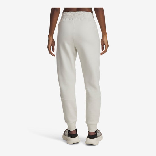 	UNDER ARMOUR ž hlače 1379846-110 UNSTOPPABLE FLEECE JOGGERS sum white black