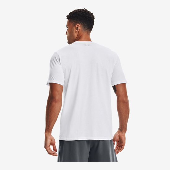 UNDER ARMOUR m majica 1329582-100  TEAM ISSUE WORDMARK white