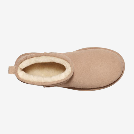 UGG ž škornji 1135092 CLASSIC ULTRA MINI PLATFORM sand-san
