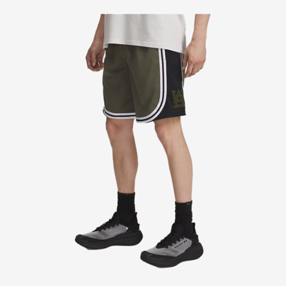 UNDER ARMOUR m hlače 6004087-390 COURTSIDE SHORTS marine OD green black