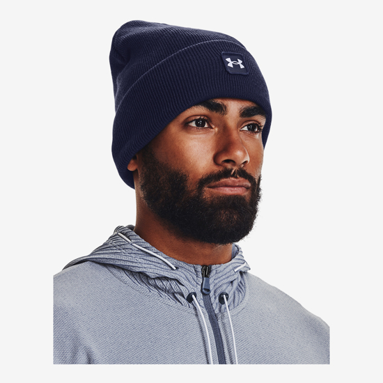 UNDER ARMOUR kapa 1373155-410 HALFTIME CUFF BEANIE navy white