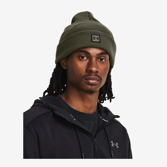 UNDER ARMOUR kapa 1373155-390 HALFTIME CUFF BEANIE marine green