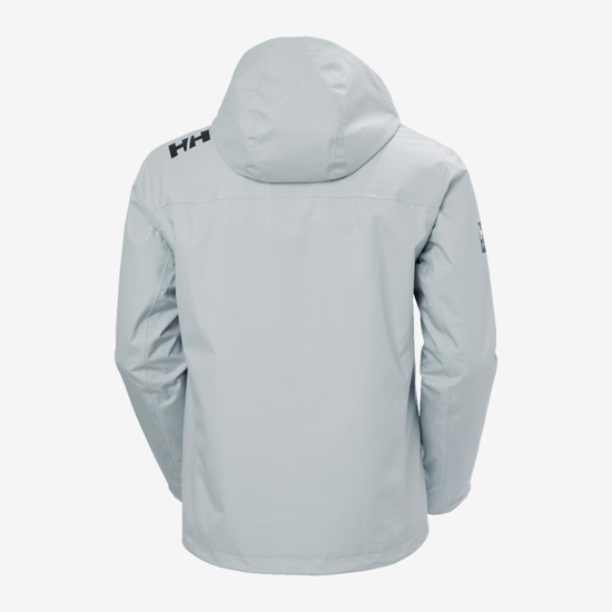 HELLY HANSEN m jakna 34442 853 CREW HOODED MIDLAYER SAILING JACKET 2.0 grey fog