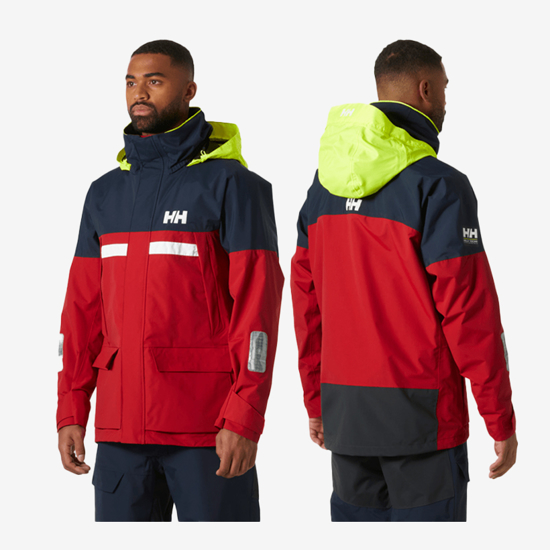 HELLY HANSEN m jadralna jakna 34484 162 PIER 4.0 JACKET red