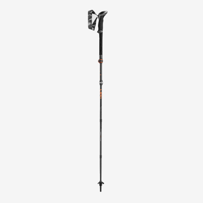 LEKI pohodne palice 65220621 MAKALU FX CARBON black orange naturalcarbon