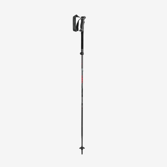 LEKI pohodne palice 65222451 LEGACY FX TA silvergrey bright red black