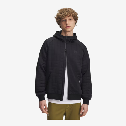 UNDER ARMOUR m jopica 6003869-001 UNSTOPPABLE FLEECE TEXTURED FULL ZIP black