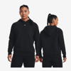 UNDER ARMOUR ž kapucar 1379500-001 RIVAL FLEECE black