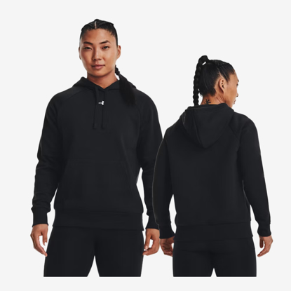 UNDER ARMOUR ž kapucar 1379500-001 RIVAL FLEECE black