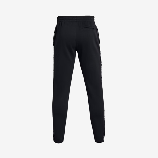 UNDER ARMOUR m hlače 1389358-001 ICON FLEECE JOGGERS black white