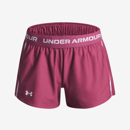 UNDER ARMOUR otr hlače 1390075-659 TECH PLAY UP SHORTS fuchsia dusk white