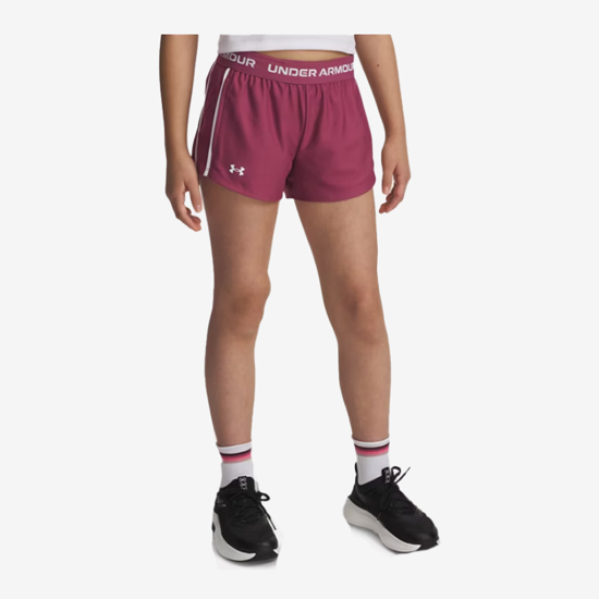 UNDER ARMOUR otr hlače 1390075-659 TECH PLAY UP SHORTS fuchsia dusk white