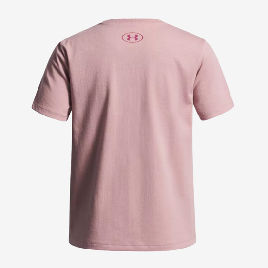 UNDER ARMOUR otr majica 1389756-673 BIG LOGO SHORT SLEEVE tourmaline pink