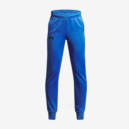 UNDER ARMOUR otr hlače 1373543-402 ARMOUR FLEECE JOGGERS blue atlantis black