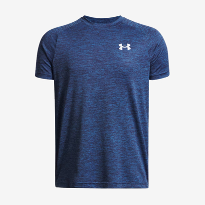 UNDER ARMOUR otr majica 1363284-402 TECH 2.0 SHORT SLEEVE blue atlantis white