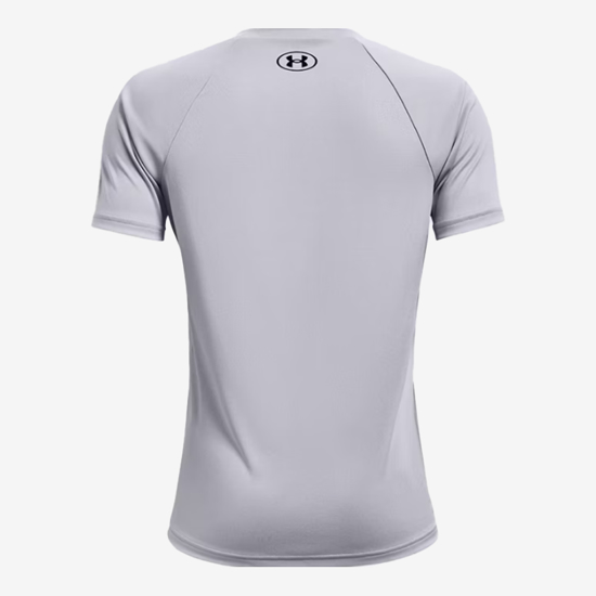 UNDER ARMOUR otr majica 1363283-011 TECH BIG LOGO SHORT SLEEVE mod gray light heather black