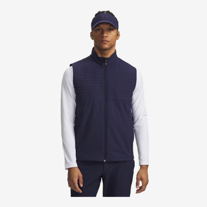 UNDER ARMOUR m golf brezrokavnik 6005670-410 DRIVE PRO VEST midnight navy