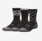 UNDER ARMOUR nogavice PERFORMANCE TECH 3-PACK CREW SOCKS black