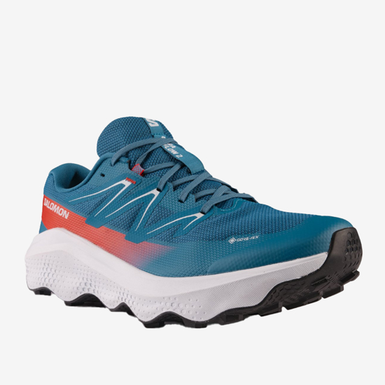 SALOMON m trail copati 479815 ULTRA FLOW 2 GTX dark blue/ballad blue/cherry tomato