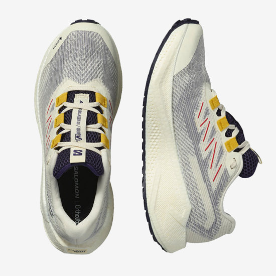 SALOMON ž tekaški copati  479741 AERO BLAZE 3 GRVL GTX vanilla ice/astral aura/lemon