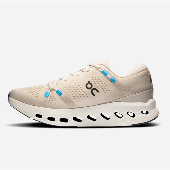On ž tekaški copati 3WF10102143 CLOUDSURFER 2 pearl ivory