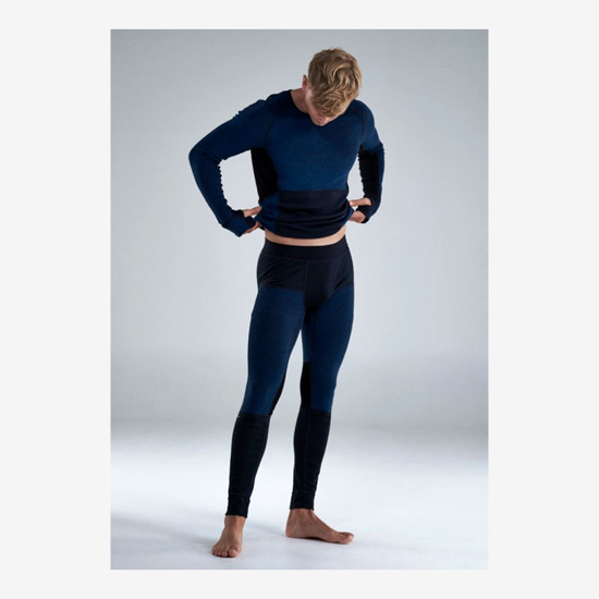 DEVOLD m perilo hlače 257 100 422 TUVEGGA MERINO LONGS flood