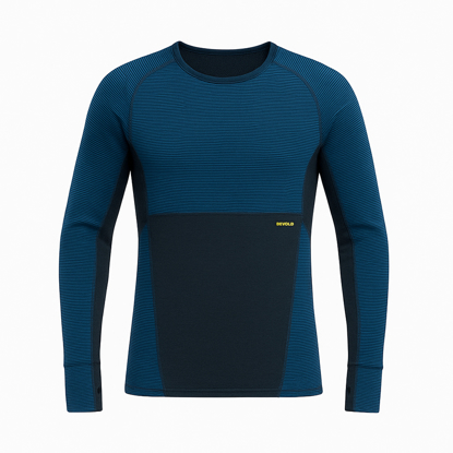 DEVOLD m perilo majica 257 220 422 TUVEGGA MERINO SHIRT flood 