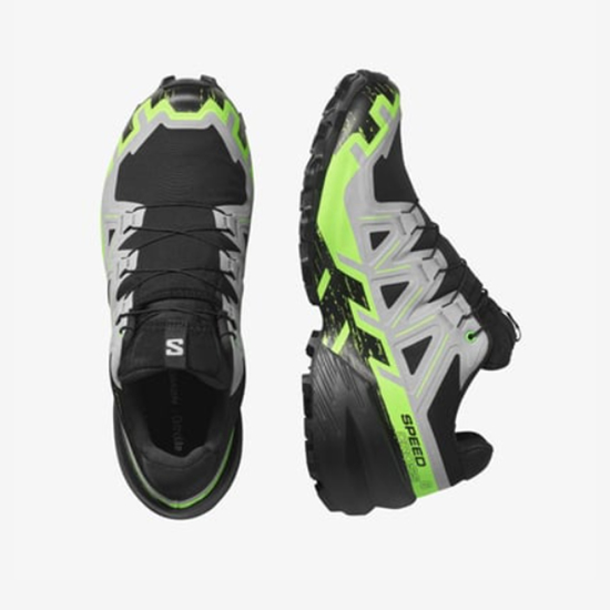 SALOMON m trail copati  477650 SPEEDCROSS 6 GTX black/green gecko