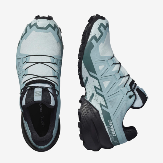 SALOMON ž trail copati 478801 SPEEDCROSS 6 GTX ballad blue/black