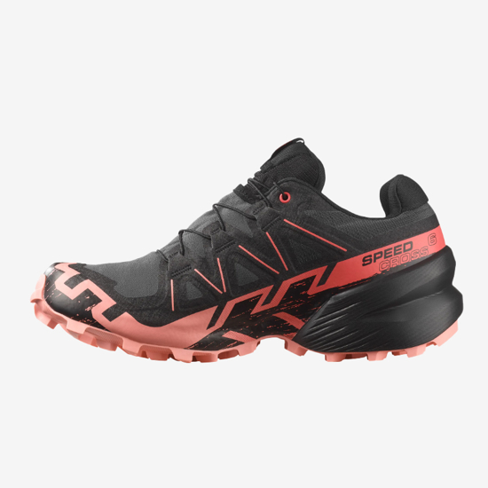 SALOMON ž trail copati 478804 SPEEDCROSS 6 GTX iron/black/flamingo pink