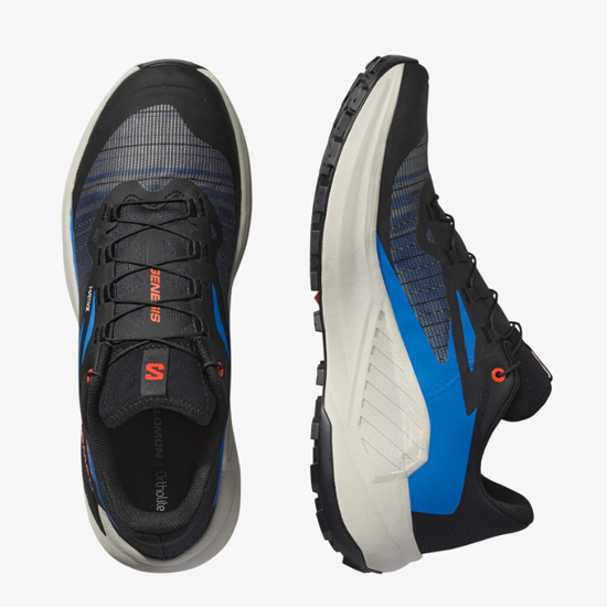 SALOMON m trail copati 478077 GENESIS black/french blue