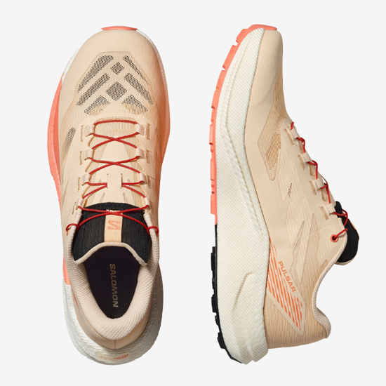 SALOMON ž trail copati 479737 PULSAR tender peach/vanilla ice/fusion coral