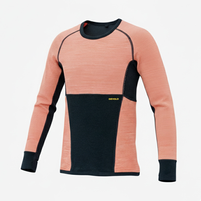 DEVOLD ž perilo majica 257 226 121 TUVEGGA MERINO coral