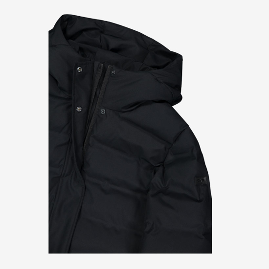 CMP ž plašč 35K3676 U901 LONG PADDED DOWN JACKET WITH HOOD nero
