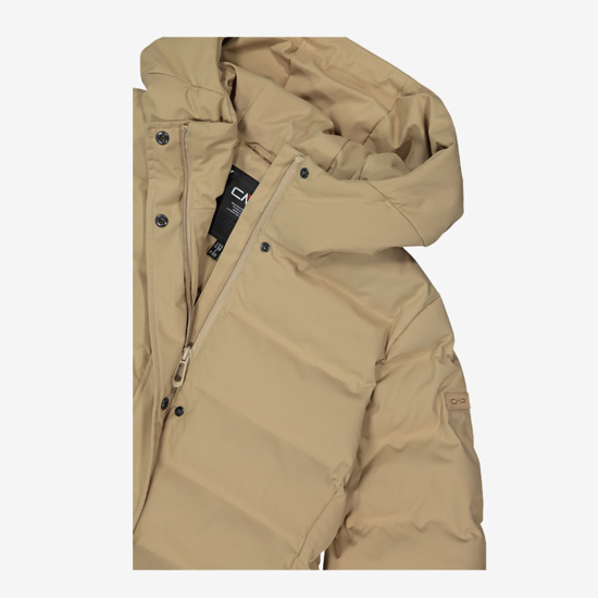 CMP ž plašč 35K3676 P405 LONG PADDED DOWN JACKET WITH HOOD cookie
