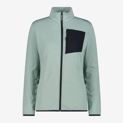 CMP ž jopica 35G2936 E421 GRID TECH ZIP UP FLEECE jade