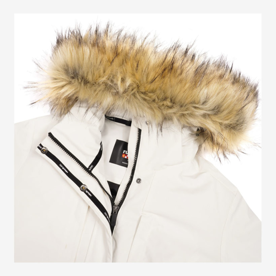 RUKKA ž plašč 8 78357259R7 010 VIISOLA white