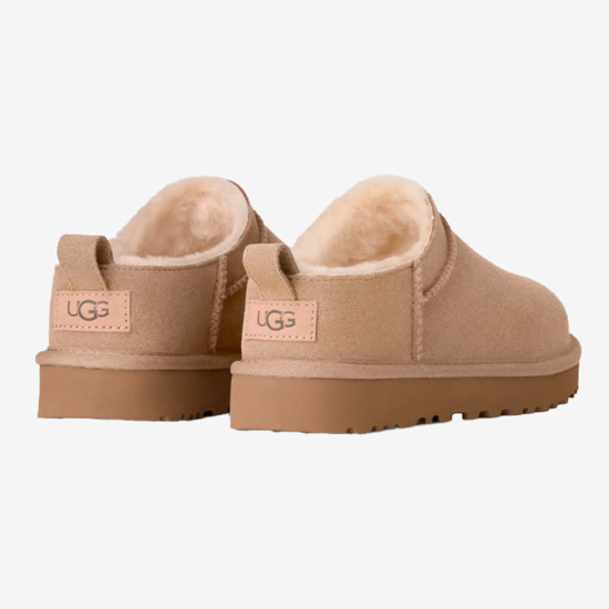 UGG ž natikači 1173891 CLASSIC MICRO sand