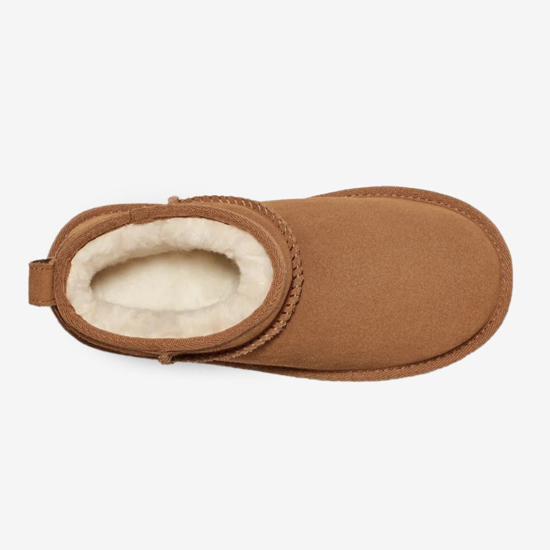 UGG otr škornji 1157791K KIDS CLASSIC ULTRA MINI PLATFORM chestnut