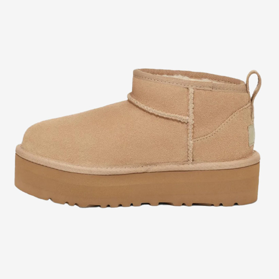 UGG otr škornji 1157791K CLASSIC ULTRA MINI PLATFORM sand