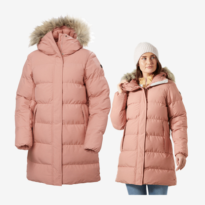 HELLY HANSEN ž plašč 53624 096 BLOSSOM PUFFY WINTER PARKA ash rose