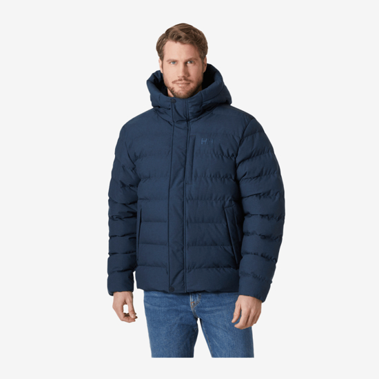 HELLY HANSEN m puhovka 53526 597 ALBY PUFFY JACK navy melang